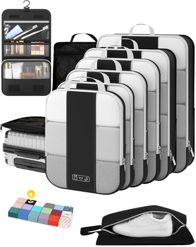 Compression Packing Bags for Travel: Ultimate Space-Saving Luggage Organizers