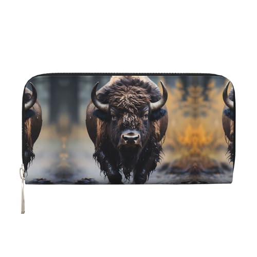 Credit One American Express Travel Essentials: Stylish North American Bison Passport Wallet