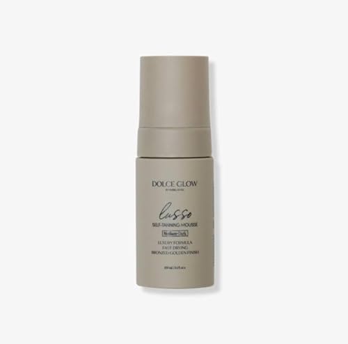 Dolce Glow Lusso Self-Tanning Mousse Travel Size: Perfect Glow Anywhere