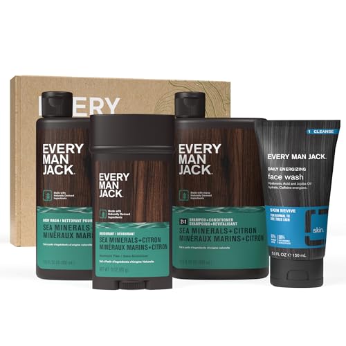 Every Man Jack Travel Size Essentials for Freshness On the Go