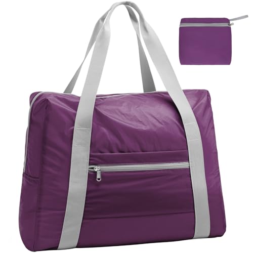 Foldable Travel Bag With Zipper: Ultimate Lightweight Carry-On for Travelers