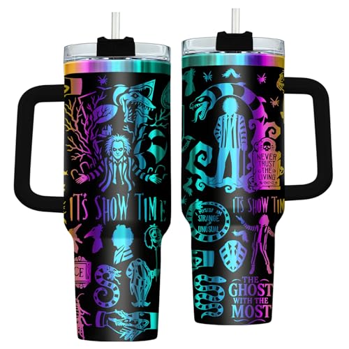 Ghost Face Killin It Travel Tumbler With Straw 40 Oz