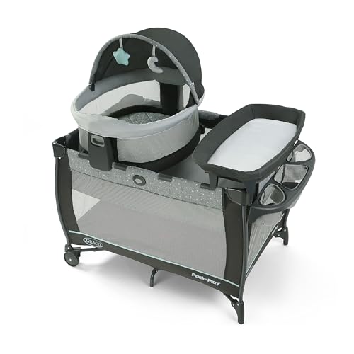 Graco Travel Pack N Play: Ultimate Portable Playard with Bassinet and Storage