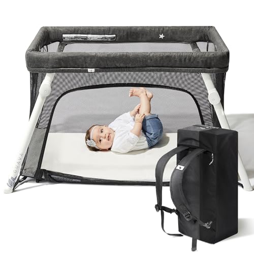Guava Family Lotus Travel Crib & Play Yard: Ultimate Portable Baby Comfort