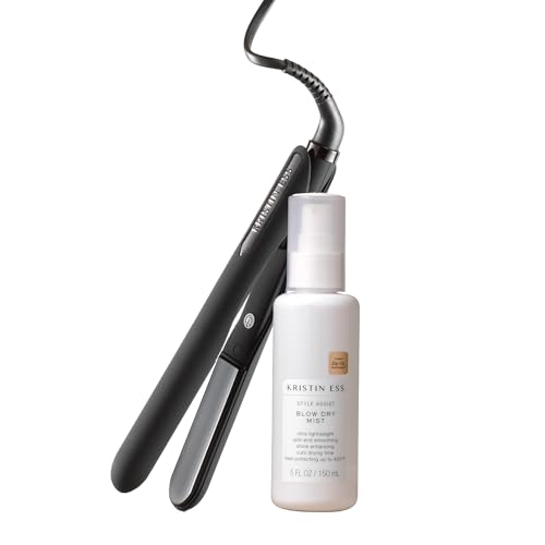 Kristin Ess Travel Flat Iron: Perfect Compact Styling for On-the-Go Hair