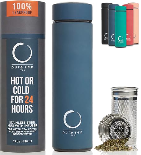 Loose Leaf Tea Travel Mug: Top Insulated Infusers for On-the-Go Sipping