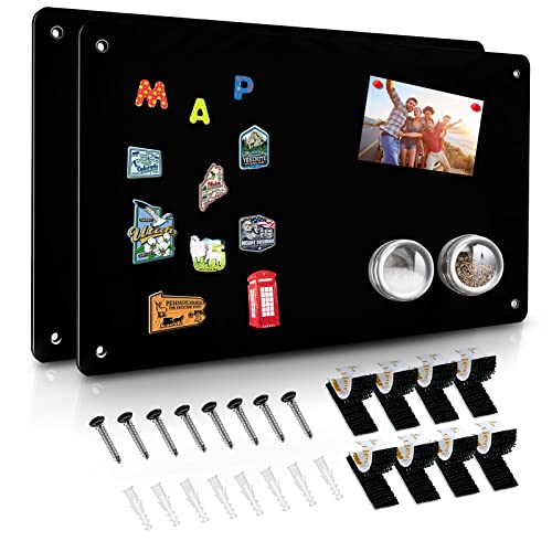 Magnetic Board for Travel Magnets: Compact Display for Notes and Photos