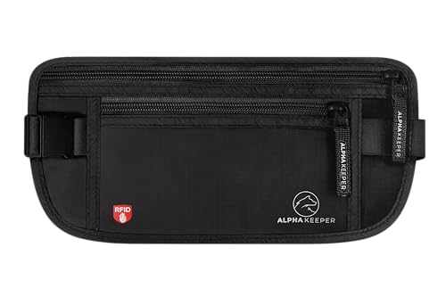 Mens Money Belt for Travel: Ultimate RFID Blocking Security and Comfort