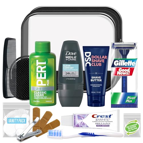 Men'S Travel Hygiene Kit