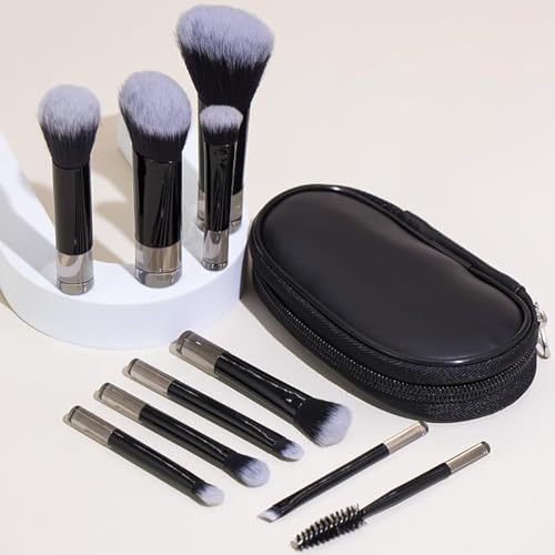 Mini Travel Makeup Brush Set: Essential Portable Kit for Flawless Looks