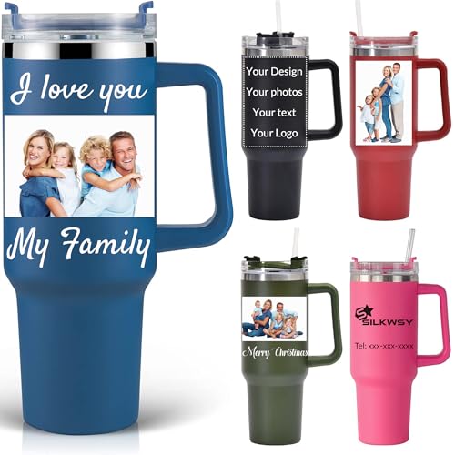 Personalized Travel Mug With Handle