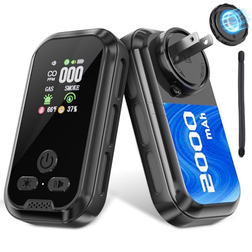 Portable Smoke Detector And Carbon Monoxide Detector for Travel