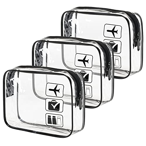 Quart Size Travel Bag TSA Approved for Easy Airport Security Access