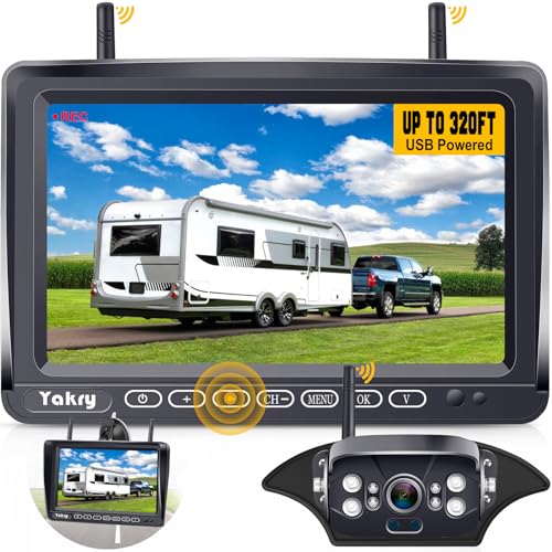 Rear View Camera for Travel Trailer