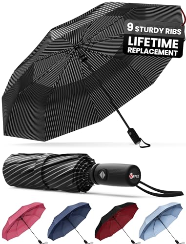 Repel Umbrella Windproof Travel Umbrellas for Rain