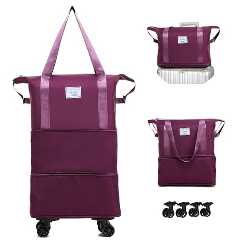 Rolling Tote Bags for Travel: Top Durable and Stylish Choices with Wheels
