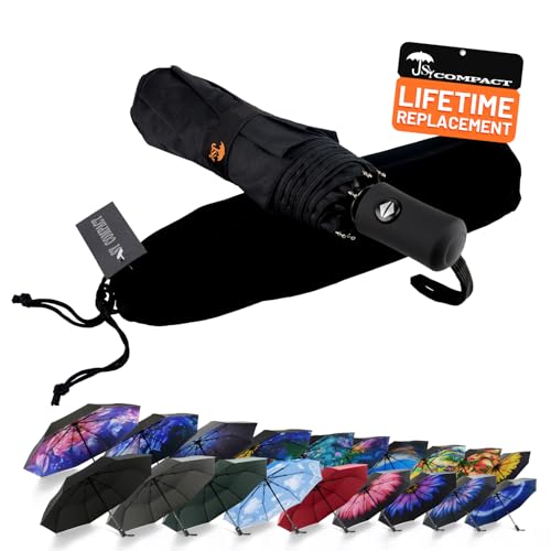 Sy Compact Travel Umbrella Windproof Automatic Umbrellas for Ultimate Portability