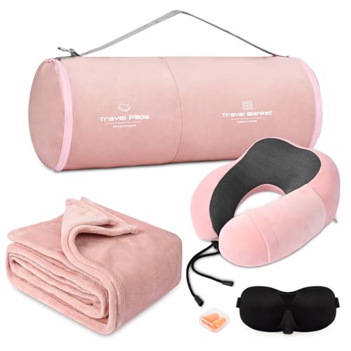 Travel Blanket And Pillow Set