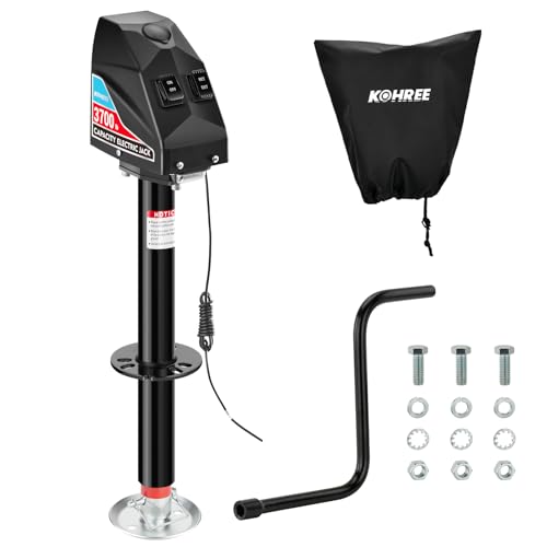 Travel Trailer under 4000 Lbs: Top Electric Trailer Jacks Reviewed
