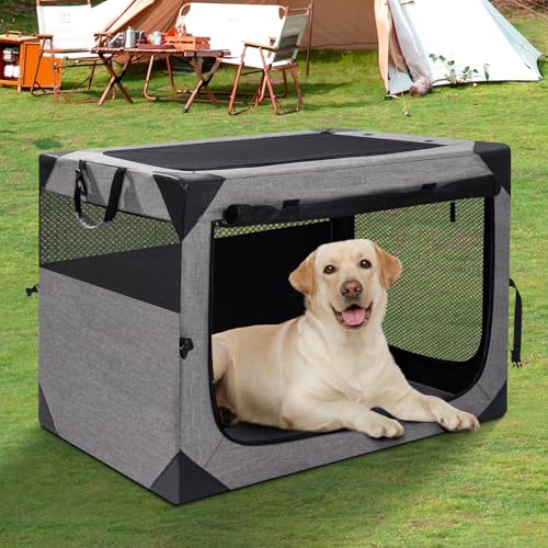 Traveling Dog Crates for Large Dogs: Durable, Portable, and Airline Approved Choices