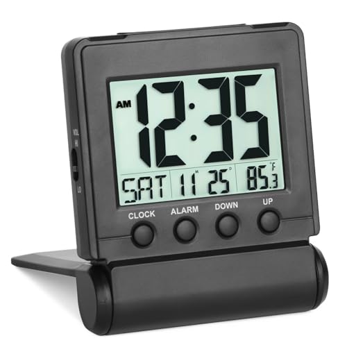 Angelus 8-Day Travel Alarm Clock: Compact, Reliable, and Easy-to-Use