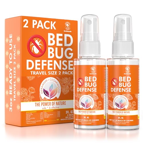 Bed Bug Spray Travel Size: Effective, Natural Protection On-the-Go