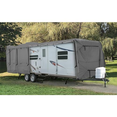 Camco 45741 RV Ultra Class C Travel Trailer Cover: Ultimate Protection Guide