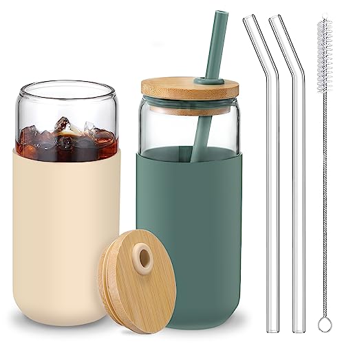 Glass Travel Cup With Lid