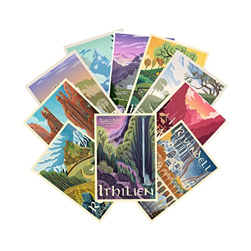Lord of the Rings Travel Posters