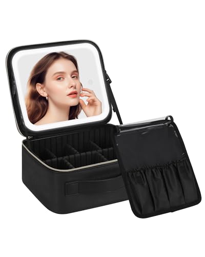 Makeup Travel Bag With Mirror