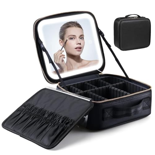 Makeup Travel Case With Mirror
