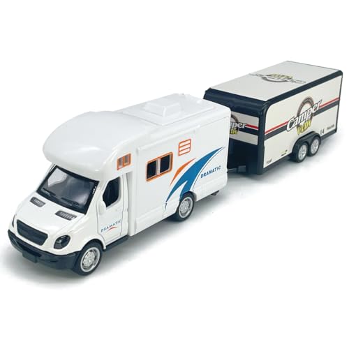 Momentum Toy Hauler Travel Trailer: Ultimate Diecast Toy Set for Kids