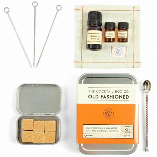 Old Fashioned Cocktail Travel Kit: Perfect Portable Mixology Gift Set