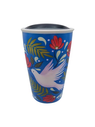 Starbucks Floral Ceramic Travel Mug: Stylish, Durable, and Perfect for Coffee Lovers
