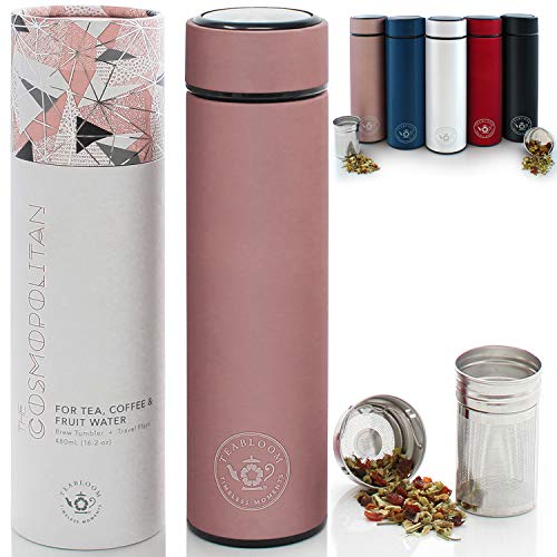 Tea Travel Mug With Infuser And Lid