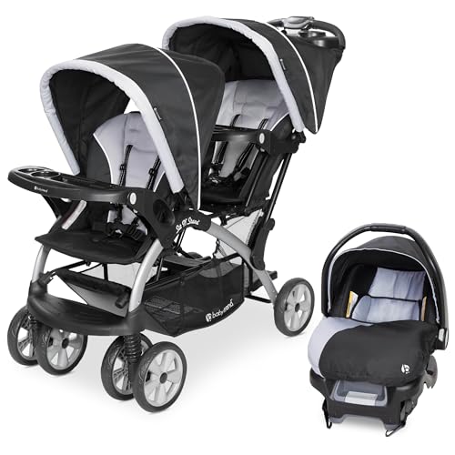 Travel Double Stroller for Infant And Toddler