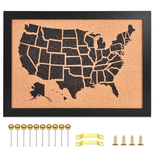 Travel Map With Pins USA: Track Your Adventures Across States Easily