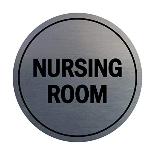 Travel Nurse Room for Rent: Stylish Signs ByLITA Circle Nursing Room Sign