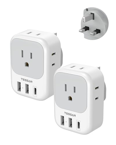 Travel Plug Adapter for England: Essential US to UK Travel Adapter Guide
