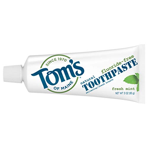 Travel Size Tom’S of Maine Toothpaste for Freshness and Whitening On-The-Go
