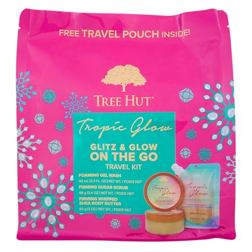 Travel Size Tree Hut Scrub: Ultimate On-the-Go Exfoliating Glow Kit