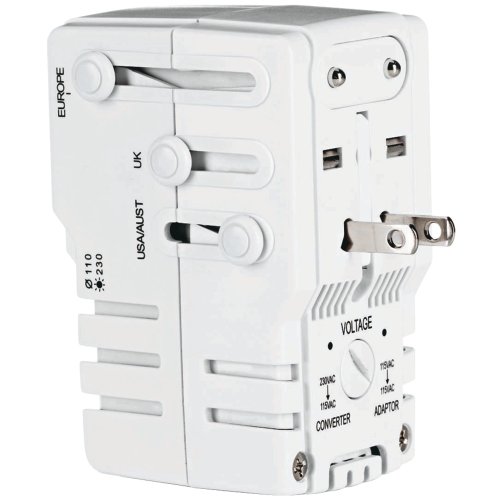 Travel Smart by Conair Adapter Converter Combo