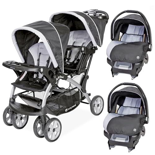 Twin Travel System With 2 Car Seats