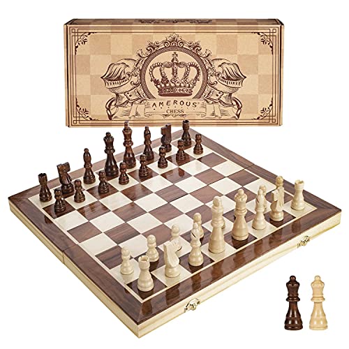 World Chess Travel Chess Set: Portable Magnetic Folding Chess for All
